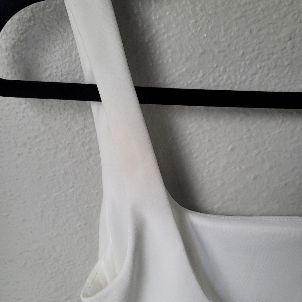 BHLDN White Sleeveless Sheath Midi Dress - Picture 11 of 14